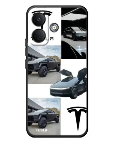 Чохол для Xiaomi Poco X8 з картинкою «Колаж Cybertruck Tesla» Чохол для Xiaomi Poco X8 з картинкою «Колаж Cybertruck Tesla»