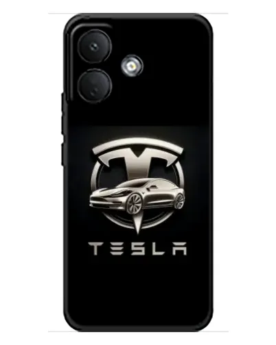 Чохол для Xiaomi Poco X8 з картинкою «Tesla — срібне авто» Чохол для Xiaomi Poco X8 з картинкою «Tesla — срібне авто»