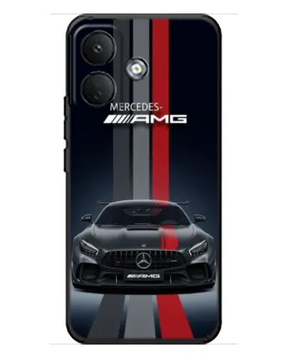 Чохол для Xiaomi Poco X8 з картинкою «Mercedes — білий карбон» Чохол для Xiaomi Poco X8 з картинкою «Mercedes — білий карбон»
