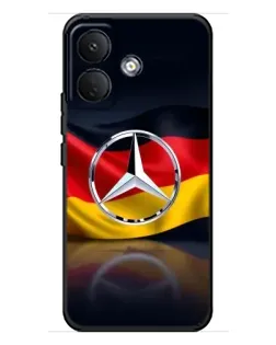 Чехол для Xiaomi Poco X8 с картинкой «Mercedes — флаг Германии» Чехол для Xiaomi Poco X8 с картинкой «Mercedes — флаг Германии»