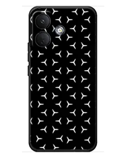 Чехол для Xiaomi Poco X8 с картинкой «Mercedes паттерн звезд» Чехол для Xiaomi Poco X8 с картинкой «Mercedes паттерн звезд»
