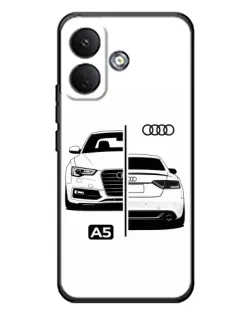 Чохол для Xiaomi Poco X8 з картинкою «Audi — контрастний дизайн» Чохол для Xiaomi Poco X8 з картинкою «Audi — контрастний дизайн»