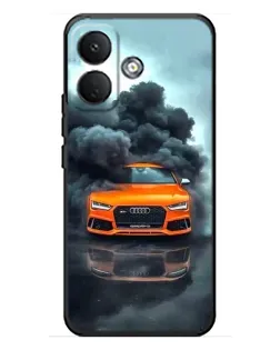 Чохол для Xiaomi Poco X8 з картинкою «Audi у хмарах диму» Чохол для Xiaomi Poco X8 з картинкою «Audi у хмарах диму»