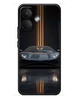 Чохол для Xiaomi Poco X8 з картинкою «Lamborghini золоті лінії» Чохол для Xiaomi Poco X8 з картинкою «Lamborghini золоті лінії»