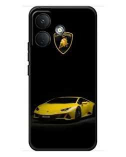 Чохол для Xiaomi Poco X8 з картинкою «Lamborghini жовтий акцент» Чохол для Xiaomi Poco X8 з картинкою «Lamborghini жовтий акцент»