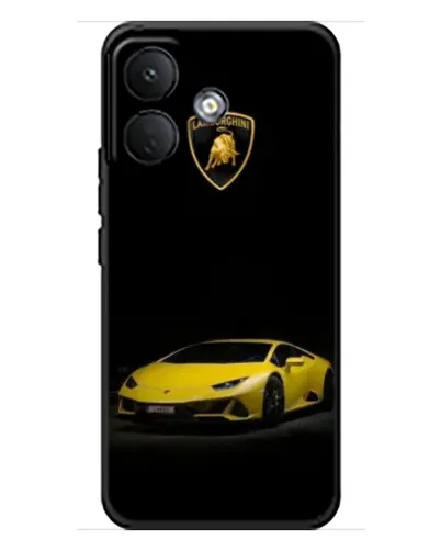 Чохол для Xiaomi Poco X8 з картинкою «Lamborghini жовтий акцент» Чохол для Xiaomi Poco X8 з картинкою «Lamborghini жовтий акцент»