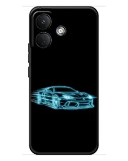 Чохол для Xiaomi Poco X8 з картинкою «Неоновий контур Lamborghini» Чохол для Xiaomi Poco X8 з картинкою «Неоновий контур Lamborghini»