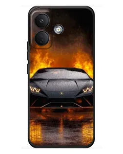 Чохол для Xiaomi Poco X8 з картинкою «Lamborghini у вогні» Чохол для Xiaomi Poco X8 з картинкою «Lamborghini у вогні»