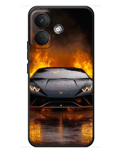 Чохол для Xiaomi Poco X8 з картинкою «Lamborghini у вогні» Чохол для Xiaomi Poco X8 з картинкою «Lamborghini у вогні»
