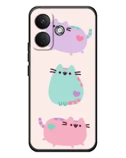 Чохол для Xiaomi Poco X8 з картинкою «Pusheen тріо» Чохол для Xiaomi Poco X8 з картинкою «Pusheen тріо»