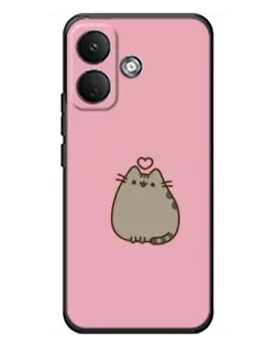 Чохол для Xiaomi Poco X8 з картинкою «Pusheen серце» Чохол для Xiaomi Poco X8 з картинкою «Pusheen серце»