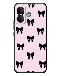 Чохол для Xiaomi Poco X8 з картинкою «Чорні банти Coquette» Чохол для Xiaomi Poco X8 з картинкою «Чорні банти Coquette»