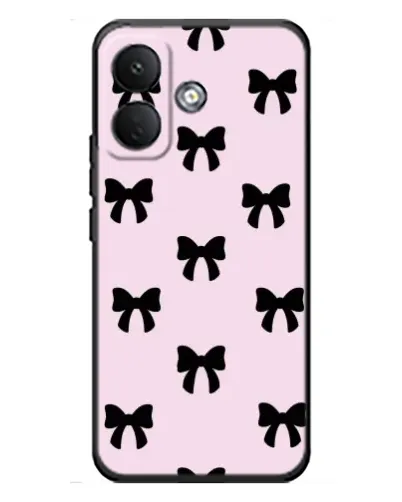 Чохол для Xiaomi Poco X8 з картинкою «Чорні банти Coquette» Чохол для Xiaomi Poco X8 з картинкою «Чорні банти Coquette»