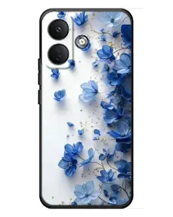 Чохол для Xiaomi Poco X8 з картинкою «Блакитний квітковий каскад» Чохол для Xiaomi Poco X8 з картинкою «Блакитний квітковий каскад»