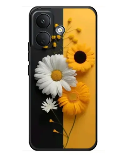 Чехол для Xiaomi Poco X8 с картинкой «Подсолнух и ромашка» Чехол для Xiaomi Poco X8 с картинкой «Подсолнух и ромашка»