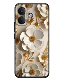 Чохол для Xiaomi Poco X8 з картинкою «Білі паперові квіти» Чохол для Xiaomi Poco X8 з картинкою «Білі паперові квіти»