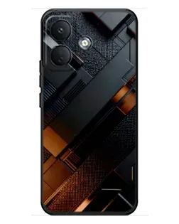 Чохол для Xiaomi Poco X8 з картинкою «Чорні геометричні блоки» Чохол для Xiaomi Poco X8 з картинкою «Чорні геометричні блоки»