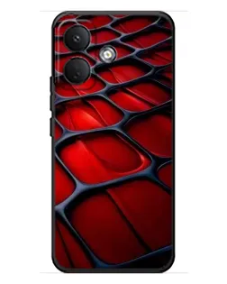 Чохол для Xiaomi Poco X8 з картинкою «Червона глянцева сітка» Чохол для Xiaomi Poco X8 з картинкою «Червона глянцева сітка»