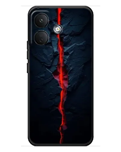 Чехол для Xiaomi Poco X8 с картинкой «Kрасная лавовая трещина» Чехол для Xiaomi Poco X8 с картинкой «Kрасная лавовая трещина»