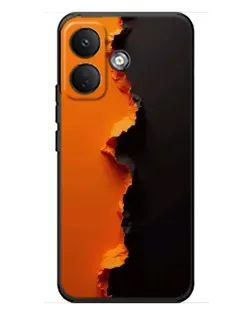 Чохол для Xiaomi Poco X8 з картинкою «Помаранчевий розлом» Чохол для Xiaomi Poco X8 з картинкою «Помаранчевий розлом»