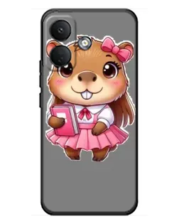 Чохол для Xiaomi Poco X8 з картинкою «Дівчинка капібара» Чохол для Xiaomi Poco X8 з картинкою «Дівчинка капібара»