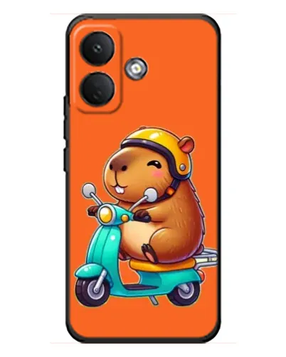 Чохол для Xiaomi Poco X8 з картинкою «Капібара на скутері» Чохол для Xiaomi Poco X8 з картинкою «Капібара на скутері»