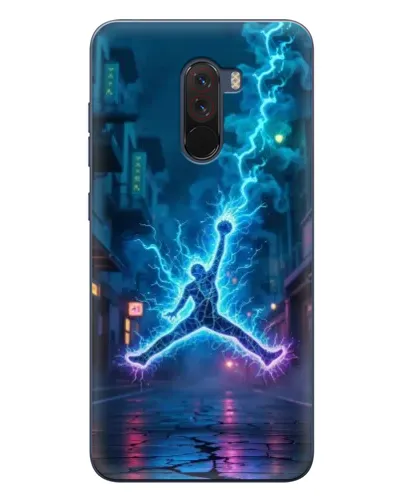 Чехол для Xiaomi POCO F1 с картинкой «Jordan Gold Jumpman» Чехол для Xiaomi POCO F1 с картинкой «Jordan Gold Jumpman»