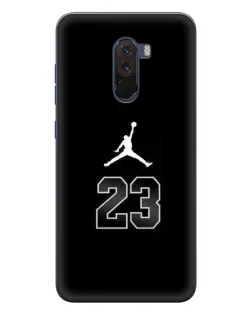 Чехол для Xiaomi POCO F1 с картинкой «Jordan Flight 23» Чехол для Xiaomi POCO F1 с картинкой «Jordan Flight 23»
