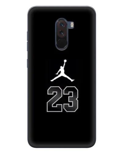 Чехол для Xiaomi POCO F1 с картинкой «Jordan Flight 23» Чехол для Xiaomi POCO F1 с картинкой «Jordan Flight 23»