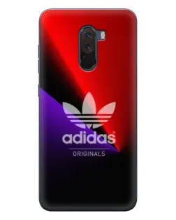 Чехол для Xiaomi POCO F1 с картинкой «Adidas Red Neon» Чехол для Xiaomi POCO F1 с картинкой «Adidas Red Neon»