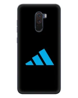 Чехол для Xiaomi POCO F1 с картинкой «Adidas Cyan Logo» Чехол для Xiaomi POCO F1 с картинкой «Adidas Cyan Logo»