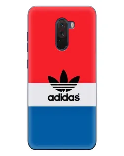 Чехол для Xiaomi POCO F1 с картинкой «Ретро блоки Adidas» Чехол для Xiaomi POCO F1 с картинкой «Ретро блоки Adidas»