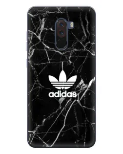 Чехол для Xiaomi POCO F1 с картинкой «Белый мрамор Adidas» Чехол для Xiaomi POCO F1 с картинкой «Белый мрамор Adidas»