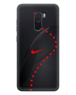 Чехол для Xiaomi POCO F1 с картинкой «Абстрактный дизайн Nike» Чехол для Xiaomi POCO F1 с картинкой «Абстрактный дизайн Nike»