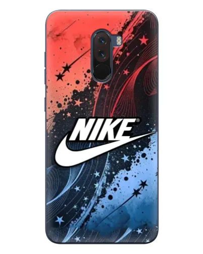 Чехол для Xiaomi POCO F1 с картинкой «Градиентный принт Найк» Чехол для Xiaomi POCO F1 с картинкой «Градиентный принт Найк»