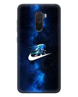 Чехол для Xiaomi POCO F1 с картинкой «Звездный путь Nike» Чехол для Xiaomi POCO F1 с картинкой «Звездный путь Nike»