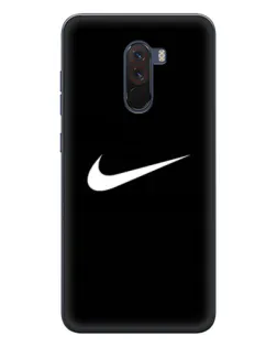 Чехол для Xiaomi POCO F1 с картинкой «Минималистический Найк» Чехол для Xiaomi POCO F1 с картинкой «Минималистический Найк»