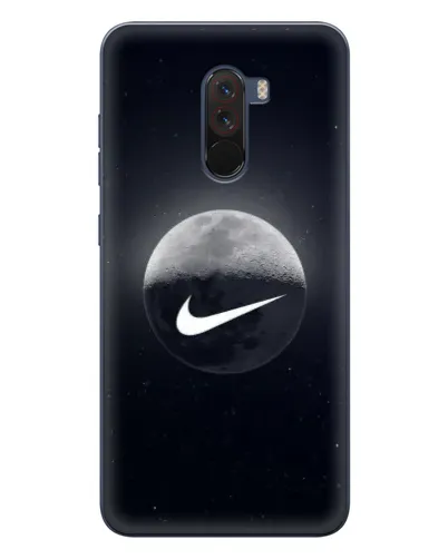 Чехол для Xiaomi POCO F1 с картинкой «Nike в стиле граффити» Чехол для Xiaomi POCO F1 с картинкой «Nike в стиле граффити»