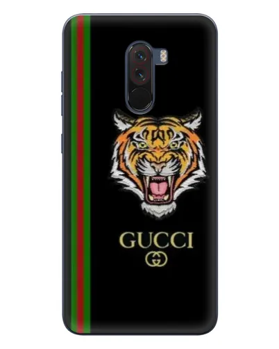 Чехол для Xiaomi POCO F1 с картинкой «Тигр Gucci»