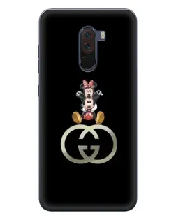Чехол для Xiaomi POCO F1 с картинкой «Минни Маус на лого» Чехол для Xiaomi POCO F1 с картинкой «Минни Маус на лого»