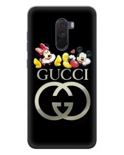 Чехол для Xiaomi POCO F1 с картинкой «Gucci — герои Disney» Чехол для Xiaomi POCO F1 с картинкой «Gucci — герои Disney»