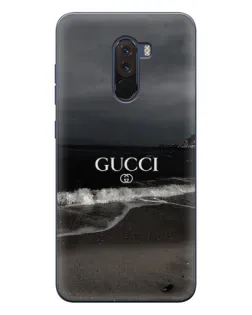 Чехол для Xiaomi POCO F1 с картинкой «Gucci — морской прибой» Чехол для Xiaomi POCO F1 с картинкой «Gucci — морской прибой»