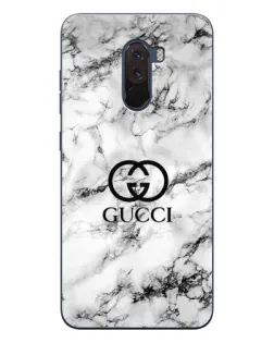 Чехол для Xiaomi POCO F1 с картинкой «Gucci — мраморный шик» Чехол для Xiaomi POCO F1 с картинкой «Gucci — мраморный шик»