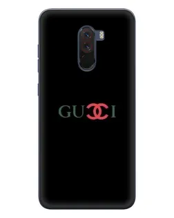 Чехол для Xiaomi POCO F1 с картинкой «Gucci — красный градиент» Чехол для Xiaomi POCO F1 с картинкой «Gucci — красный градиент»