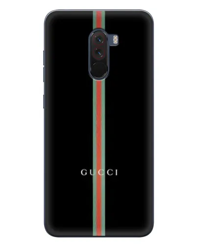 Чехол для Xiaomi POCO F1 с картинкой «Gucci — строгая линия» Чехол для Xiaomi POCO F1 с картинкой «Gucci — строгая линия»