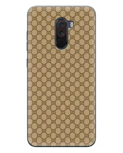 Чехол для Xiaomi POCO F1 с картинкой «Gucci — классический беж» Чехол для Xiaomi POCO F1 с картинкой «Gucci — классический беж»