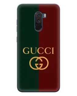Чехол для Xiaomi POCO F1 с картинкой «Gucci — темно-зеленый градиент» Чехол для Xiaomi POCO F1 с картинкой «Gucci — темно-зеленый градиент»
