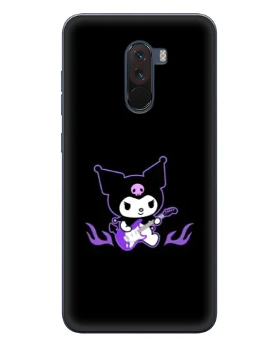 Чехол для Xiaomi POCO F1 с картинкой «Электрическая Kuromi»