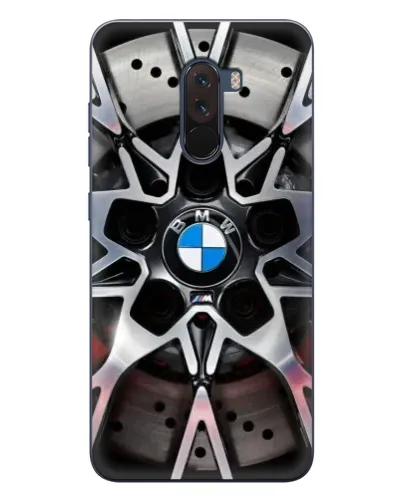Чехол для Xiaomi POCO F1 с картинкой «BMW — деталь диска» Чехол для Xiaomi POCO F1 с картинкой «BMW — деталь диска»