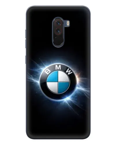 Чехол для Xiaomi POCO F1 с картинкой «BMW — неоновое сияние» Чехол для Xiaomi POCO F1 с картинкой «BMW — неоновое сияние»